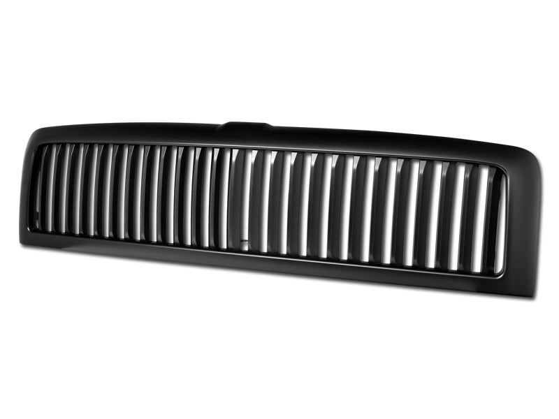 Armordillo USA 7165786 1994-2001 Dodge Ram 1500 / 2500 / 3500 Vertical Style Front Grille (Matte Black) - Truck Part Superstore