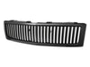Armordillo USA 7165878 2007-2013 Chevy Silverado 1500 Vertical Style Front Grille (Matte Black) - Truck Part Superstore