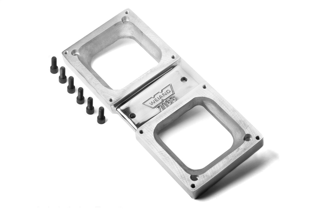 Weiand 7165P SuperCharger Carburetor Adapter - Truck Part Superstore