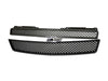 Armordillo USA 7166004 2007-2012 Chevy Tahoe 2Pcs Mesh Style Front Grille (Matte Black) - Truck Part Superstore