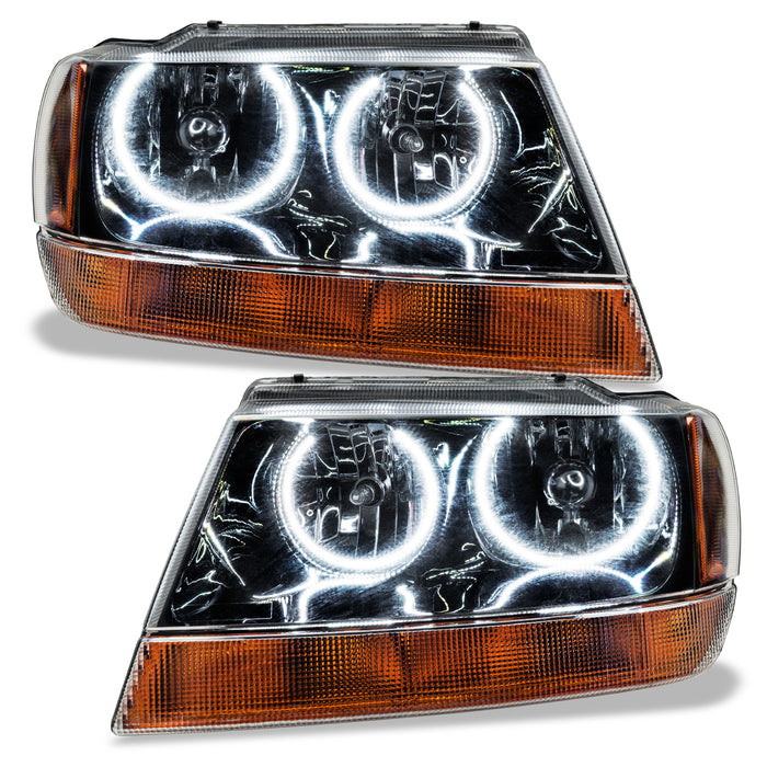 Oracle Lighting 7167-001 SMD Pre-Assembled Headlights, Black, White - Truck Part Superstore