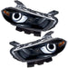 Oracle Lighting 7169-001 SMD Pre-Assembled Headlights, Halogen, Black, White - Truck Part Superstore