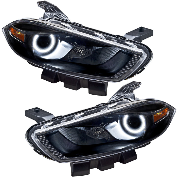 Oracle Lighting 7169-001 SMD Pre-Assembled Headlights, Halogen, Black, White - Truck Part Superstore