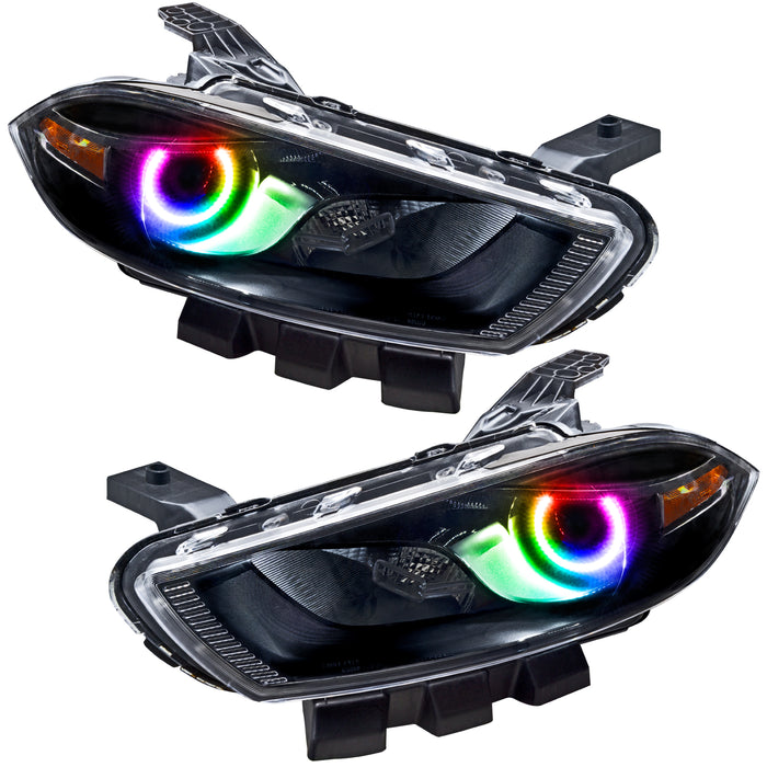 Oracle Lighting 7169-333 SMD Pre-Assembled Headlights, Halogen, , ColorSHIFT 2.0 - Truck Part Superstore