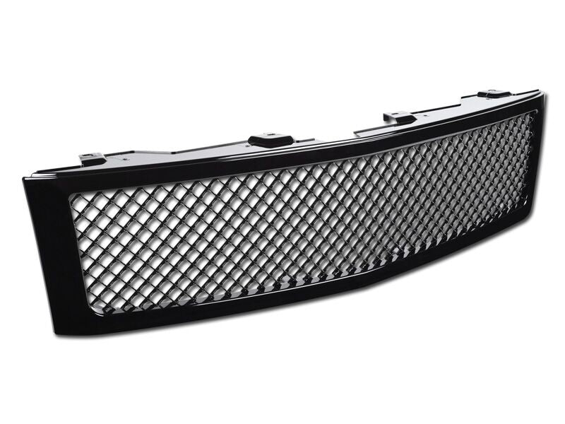 Armordillo USA 7169197 2007-2013 Chevy Silverado 1500 Mesh Style Front Grill(Black) - Truck Part Superstore