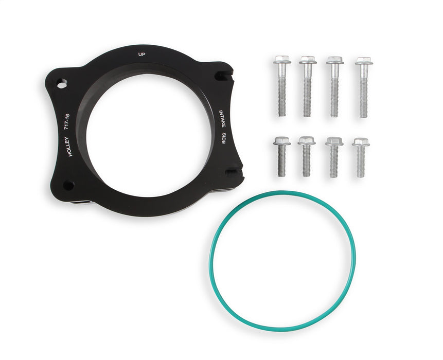 Holley 717-16 Throttle Body Angled Adapter - Truck Part Superstore