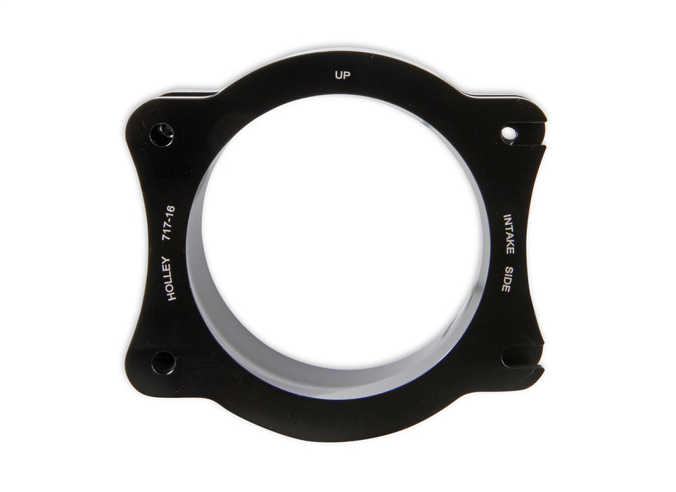 Holley 717-16 Throttle Body Angled Adapter - Truck Part Superstore