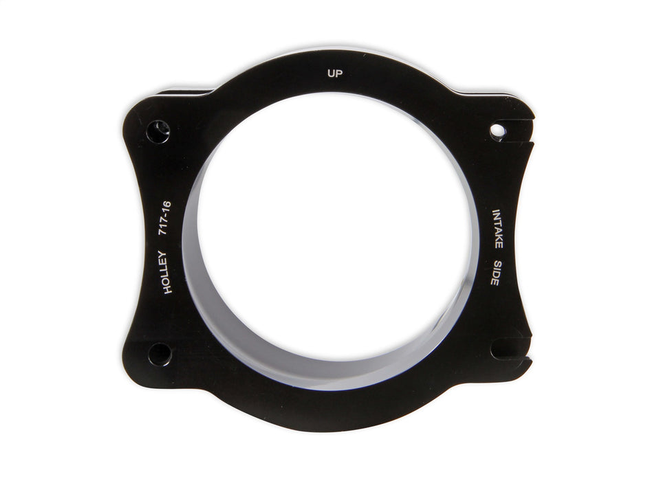 Holley 717-16 Throttle Body Angled Adapter - Truck Part Superstore