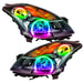 Oracle Lighting 7170-334 SMD Pre-Assembled Headlights, Black Bezel, ColorSHIFT - No Controller - Truck Part Superstore