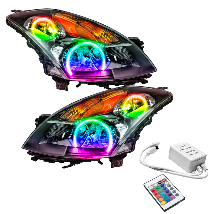 Oracle Lighting 7170-504 SMD Pre-Assembled Headlights, Black Bezel, ColorSHIFT - Simple - Truck Part Superstore