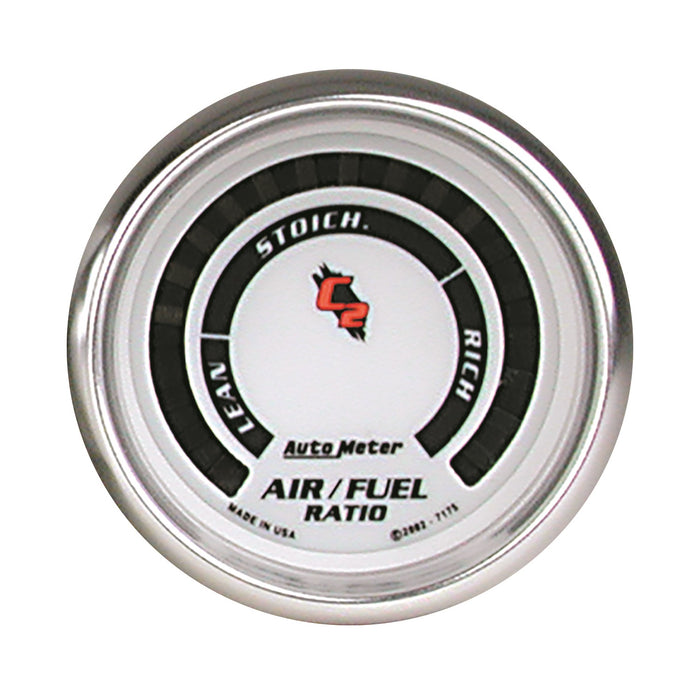 AutoMeter 7175 GAUGE; AIR/FUEL RATIO-NARROWBAND; 2 1/16in.; LEAN-RICH; LED ARRAY; C2 - Truck Part Superstore