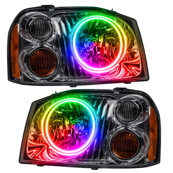 Oracle Lighting 7178-330 SMD Pre-Assembled Headlights, Dual Halo, ColorSHIFT - Truck Part Superstore