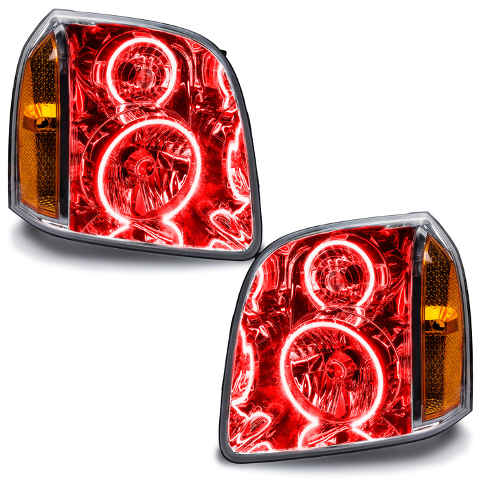 Oracle Lighting 7182-003 SMD Pre-Assembled Headlights, Red - Truck Part Superstore