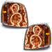Oracle Lighting 7182-005 SMD Pre-Assembled Headlights, Amber - Truck Part Superstore