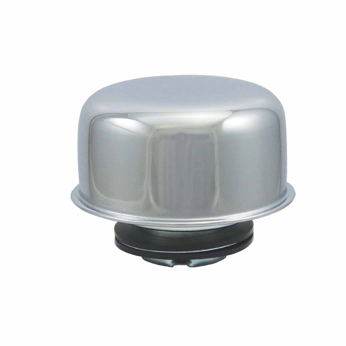 SpeedFx 7182 Twist-On Dome Shape Chrome Plated Steel With Breather - Truck Part Superstore