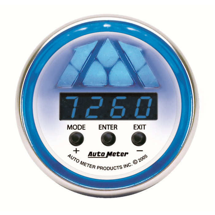 AutoMeter 7187 GAUGE; SHIFT LIGHT; DIGITAL RPM W/BLUE LED LIGHT; DPSS LEVEL 1; C2 - Truck Part Superstore