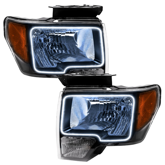 Oracle Lighting 7188-001 LED Pre-Assembled Headlights, Black, White - Truck Part Superstore