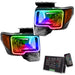 Oracle Lighting 7188-333 LED Pre-Assembled Headlights, Black Bezel, ColorSHIFT 2.0 - Truck Part Superstore