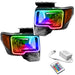 Oracle Lighting 7188-504 LED Pre-Assembled Headlights, Black Bezel, ColorSHIFT - Simple - Truck Part Superstore