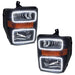 Oracle Lighting 7190-001 SMD Pre-Assembled Headlights, Black, White - Truck Part Superstore