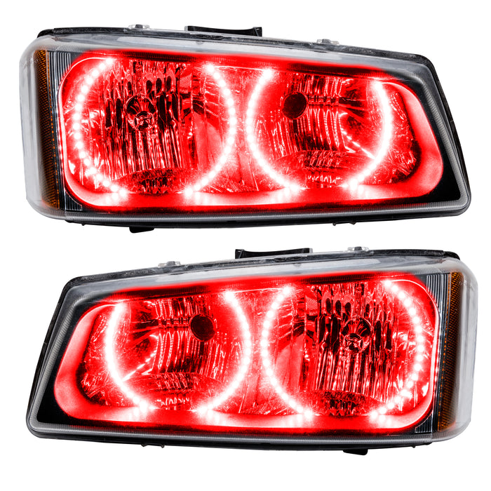 Oracle Lighting 7197-003 SMD Pre-Assembled Headlights, Red - Truck Part Superstore