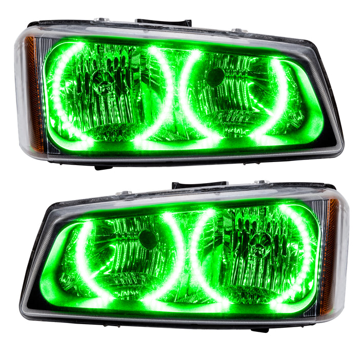 Oracle Lighting 7197-004 SMD Pre-Assembled Headlights, Green - Truck Part Superstore