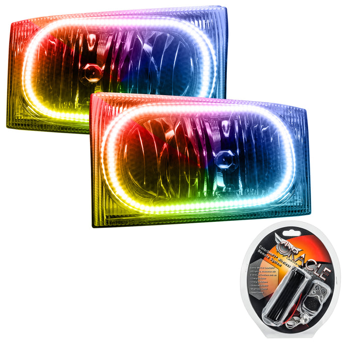 Oracle Lighting 7199-330 LED Pre-Assembled Headlights, ColorSHIFT - Truck Part Superstore