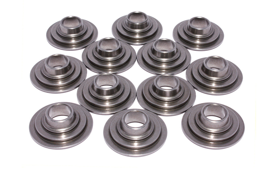 COMP Cams 1731-12 10 Degree Tool Steel Retainer Set of 16 All Valves w/ 1.500"-1.550" O.D. Springs - Truck Part Superstore