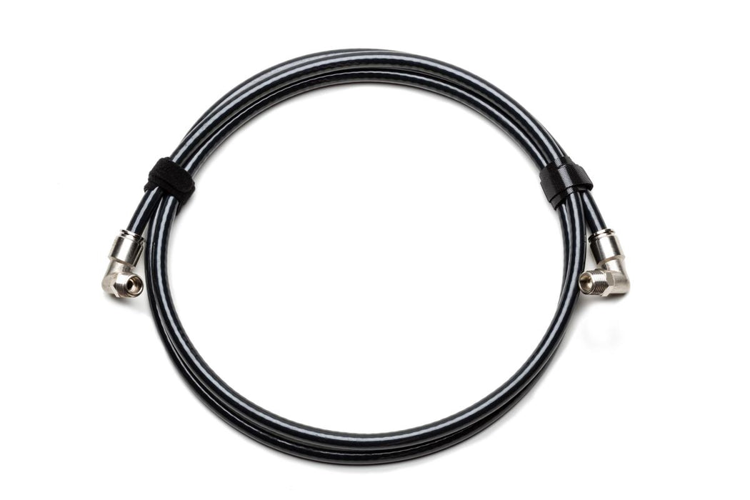 Up Down Air 72-2112 Air Brake Tubing 72 Inch of Hi Temp Air Brake Tubing And 2 Each 90 Degree 3/8 Inch Swivel Push to Connect Fittings UP Down Air - Truck Part Superstore