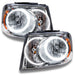 Oracle Lighting 7201-001 SMD Pre-Assembled Headlights, Chrome Bezel, White - Truck Part Superstore