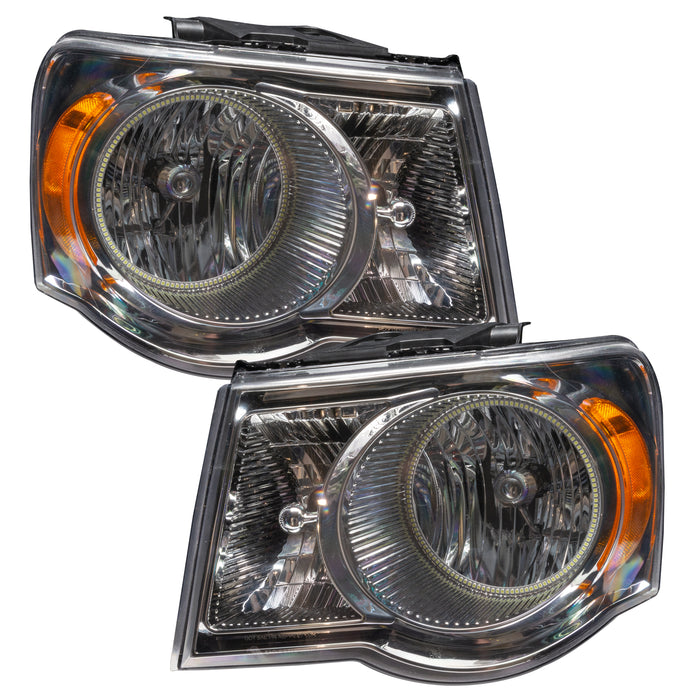 Oracle Lighting 7201-333 SMD Pre-Assembled Headlights, Chrome Bezel, ColorSHIFT 2.0 - Truck Part Superstore
