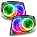 Oracle Lighting 7201-334 SMD Pre-Assembled Headlights, Chrome Bezel, ColorSHIFT - No Controller - Truck Part Superstore