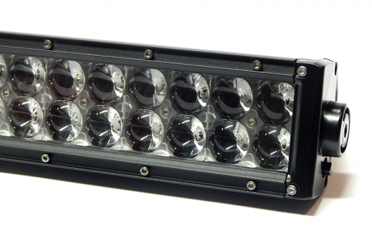 Southern Truck 72052 52.0 Inch LED Light Bar Chrome Series Double Row Straight Combo Flood/Beam 300W DT Harness 27,000 Lumens Southern Truck Lifts - Truck Part Superstore