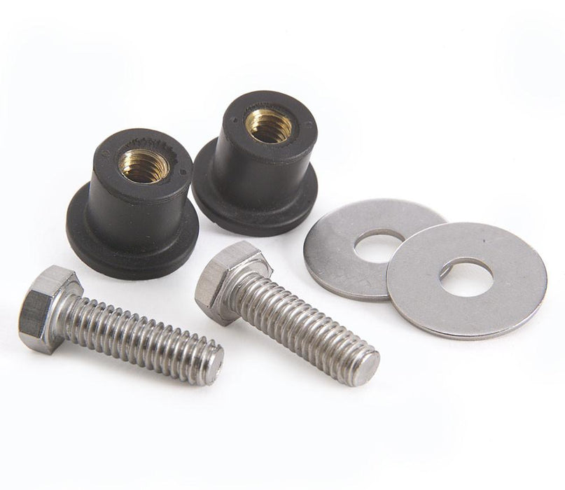 Be Cool 72062 Rubber 5/8 Inch Bushing w/Brass Threaded Insert for Foot Mount Radiators 2 Required Be Cool Radiator - Truck Part Superstore