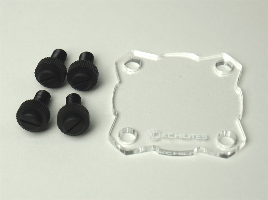 KC Hilites 7208 Shield; FLEX Single Clear (ea) - Truck Part Superstore