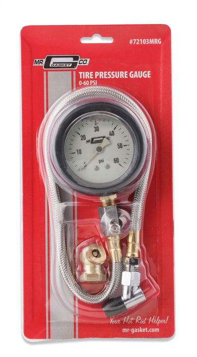 Mr Gasket 72103MRG Tire Pressure Gauge - Truck Part Superstore