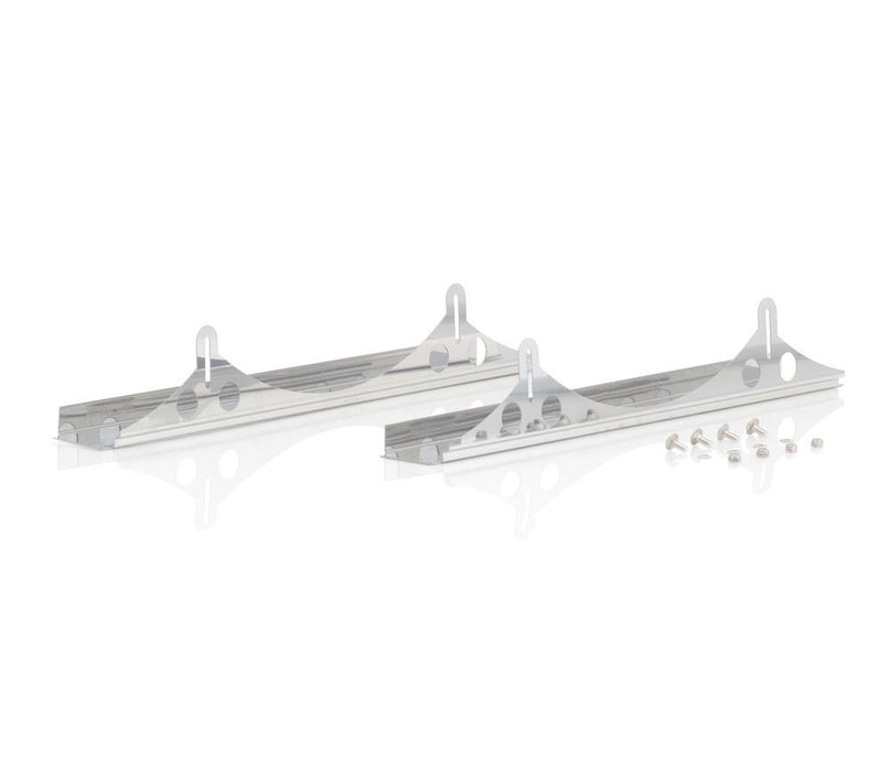 Be Cool 72106 Natural Finish Stainless Fan Brackets for 16 Inch Electric Fan Be Cool Radiator - Truck Part Superstore