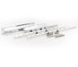 Be Cool 72108 Natural Finish Aluminum Fan Brackets For 70-72 Mopar B-Body and 70-74 E-Body Be Cool Radiator - Truck Part Superstore