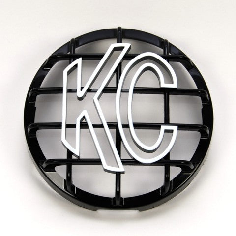 KC Hilites 7210 Grill; 6in. Black ABS Stone Guard (ea) - Truck Part Superstore