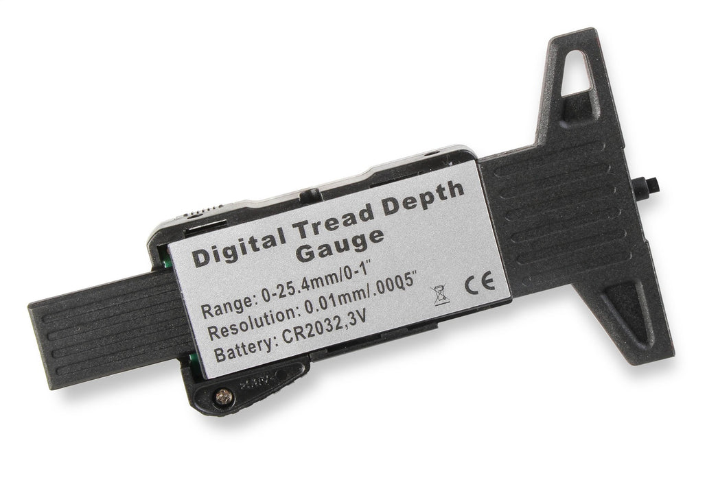 Mr Gasket 72110MRG Digital Tread Depth Gauge; Measurement Range 0-1 in.; LCD Display; - Truck Part Superstore