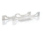 Be Cool 72128 Natural Finish Aluminum Brackets for Dual 12 Inch Electric Fan Installation Be Cool Radiator - Truck Part Superstore