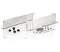 Be Cool 72133 Natural Finish Fan Brackets Downflow w/Dual 11 Fans Be Cool Radiator - Truck Part Superstore