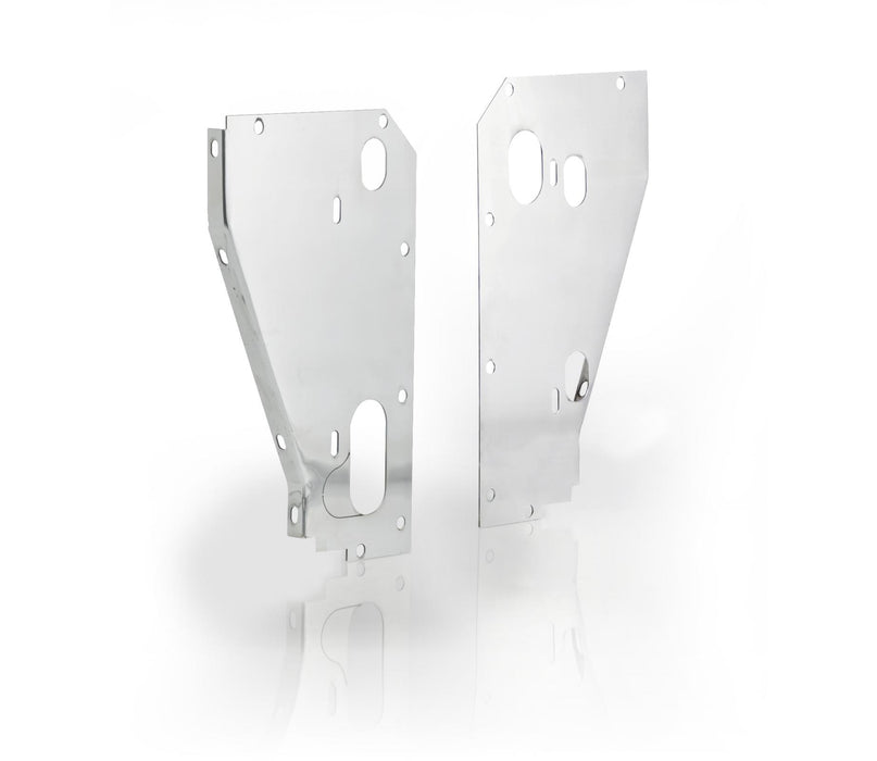 Be Cool 72166 Natural Finish 57 Chevrolet Core Support Side Panels LS-1 w/AC Auto Trans Be Cool Radiator - Truck Part Superstore