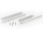 Be Cool 72182 Natural Finish Accessory Fan Brackets for Downflow Radiator Be Cool Radiator - Truck Part Superstore