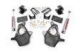 Rough Country 722.2 2 Inch/4 Inch Lowering Kit 99-06 Silverado/Sierra 1500 Rough Country - Truck Part Superstore