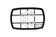 KC Hilites 7220 Grill; G46 Black (ea) - Truck Part Superstore