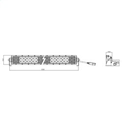 BrightSource 72230 Eco2 Series LED Light Bar - Truck Part Superstore