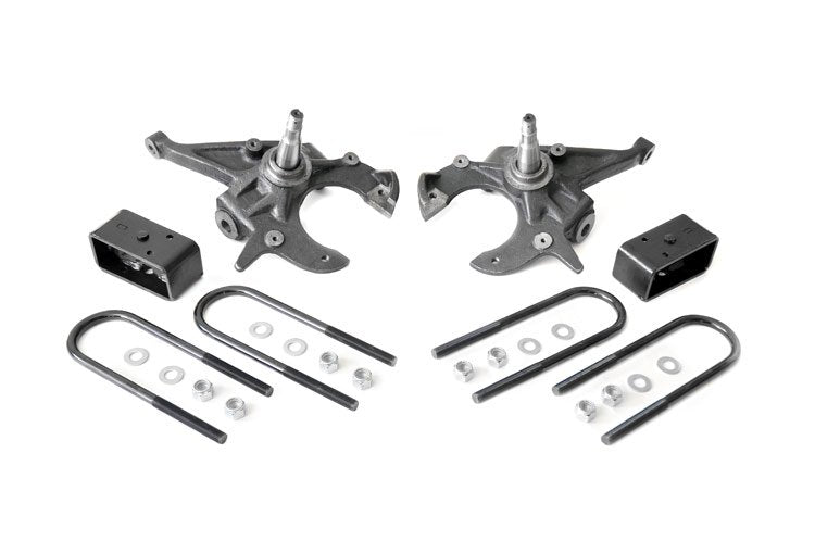 Rough Country 724 2 Inch/2.5 Inch Lowering Kit 91-03 Sonoma 83-97 S10 Blazer Rough Country - Truck Part Superstore