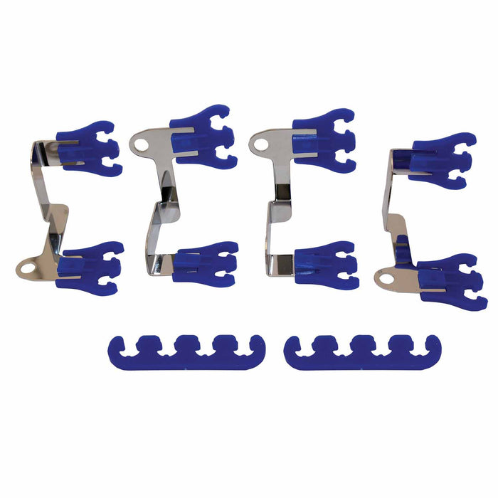 SpeedFx 7250 7-9 MM Spark Plug Wire 2 Right And 2 Left Side Brackets With 2-Hole Looms/ Two 4 - Truck Part Superstore