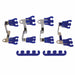 SpeedFx 7250 7-9 MM Spark Plug Wire 2 Right And 2 Left Side Brackets With 2-Hole Looms/ Two 4 - Truck Part Superstore